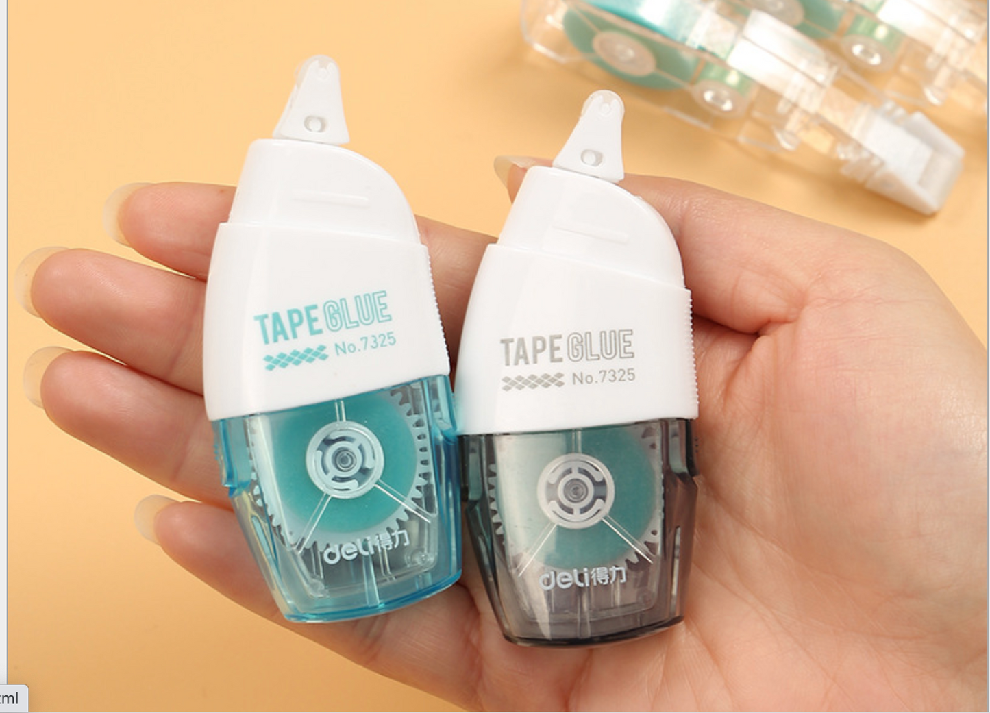 Tape Glue with Refill 0.6cm*8m*2 // Glue Roller with Refill Journal Making and Handcraft Tools