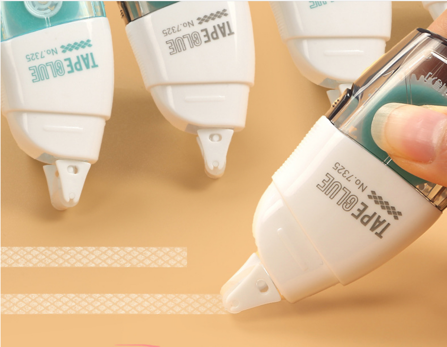 Tape Glue with Refill 0.6cm*8m*2 // Glue Roller with Refill Journal Making and Handcraft Tools