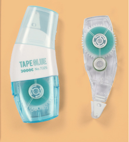 Tape Glue with Refill 0.6cm*8m*2 // Glue Roller with Refill Journal Making and Handcraft Tools