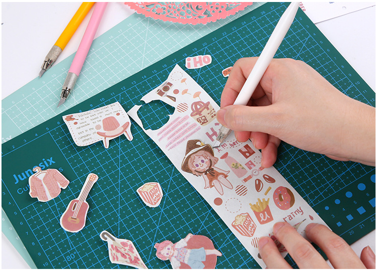 Craft Carving Knife With 10 Back-up Blades // Rubber Stamp Knife Journaling Arts Tools Precision Hobby Knife