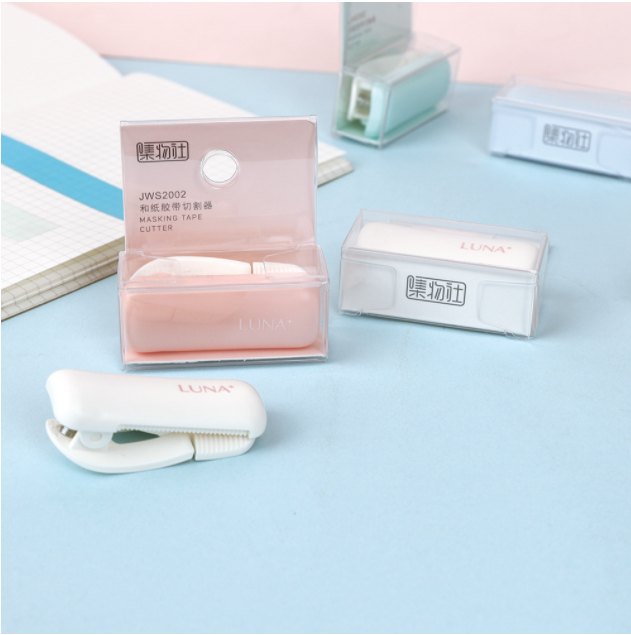 Washi Tape Cutter Random Colour // Suitable for 0.6cm-2.8cm Width Washi Tapes // Plastic Material No Blades